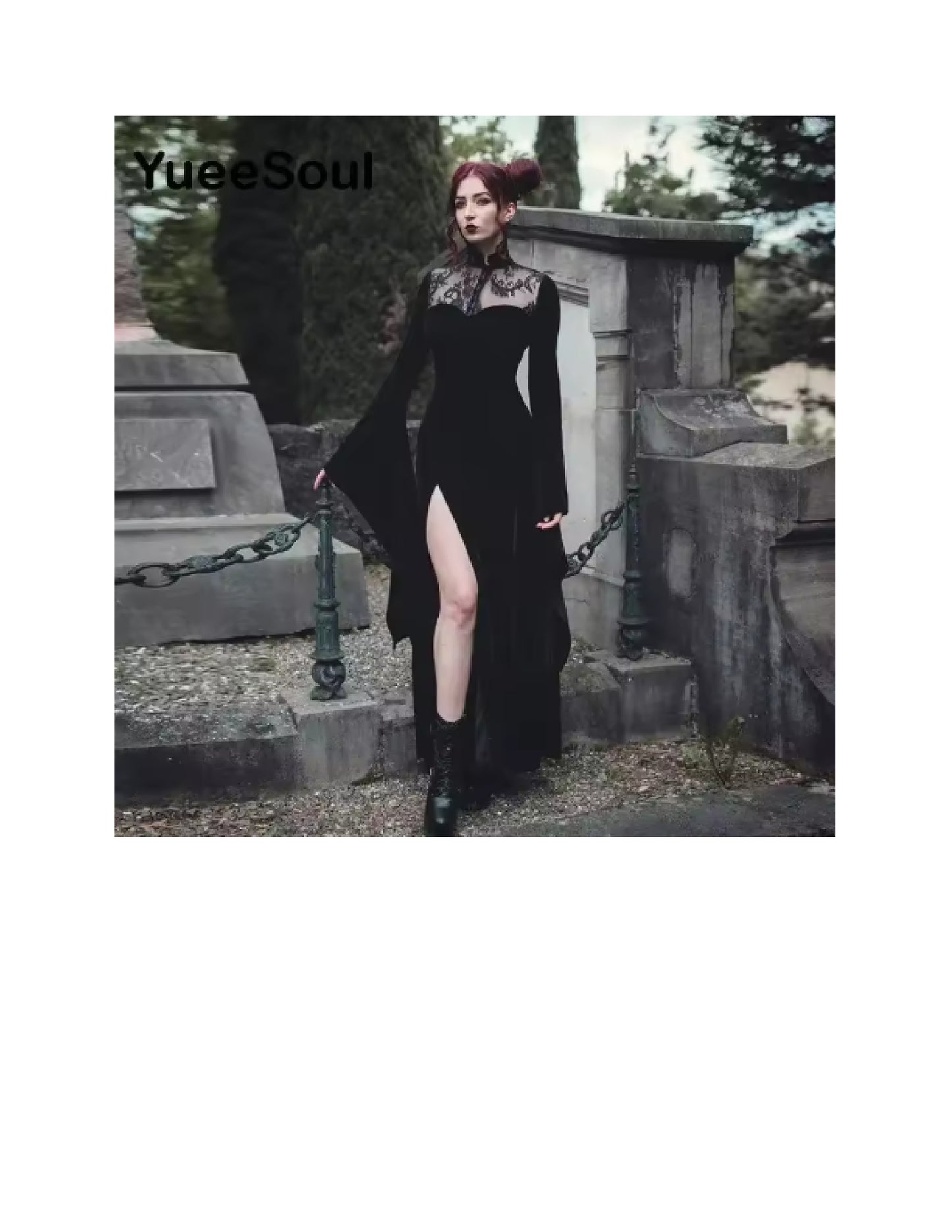 Déguisement Halloween femme: robe gothique