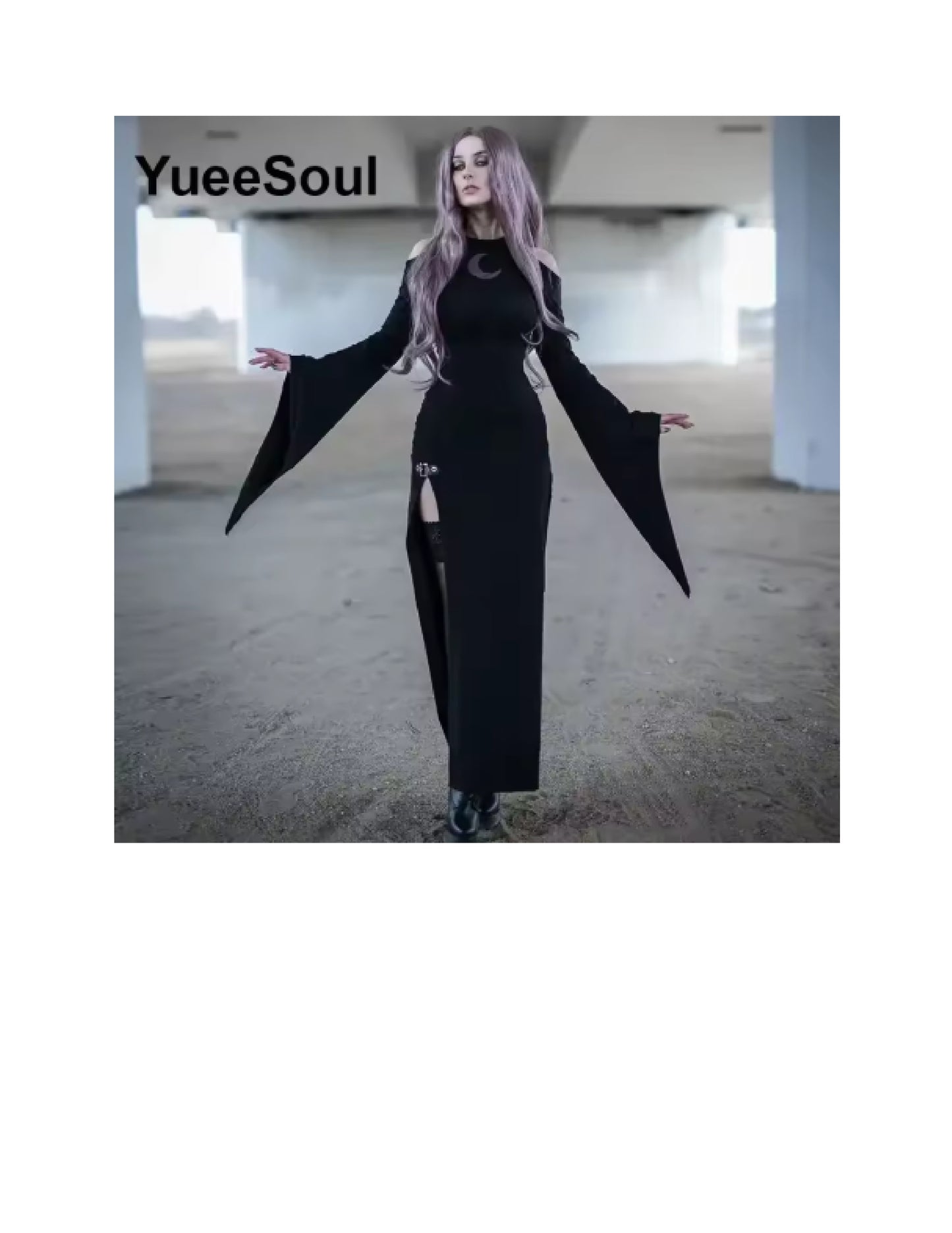 Déguisement Halloween femme: robe gothique