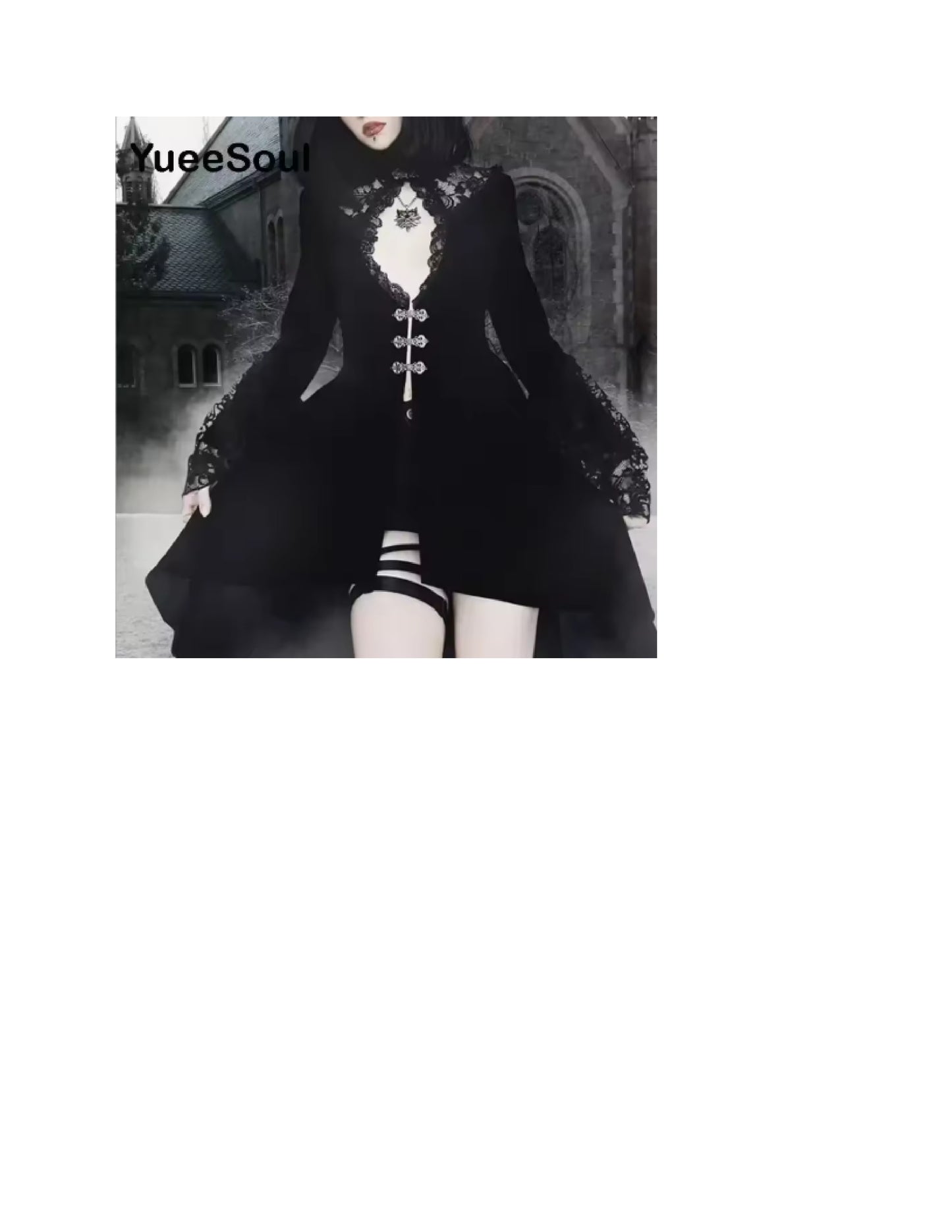 Déguisement Halloween femme: robe gothique