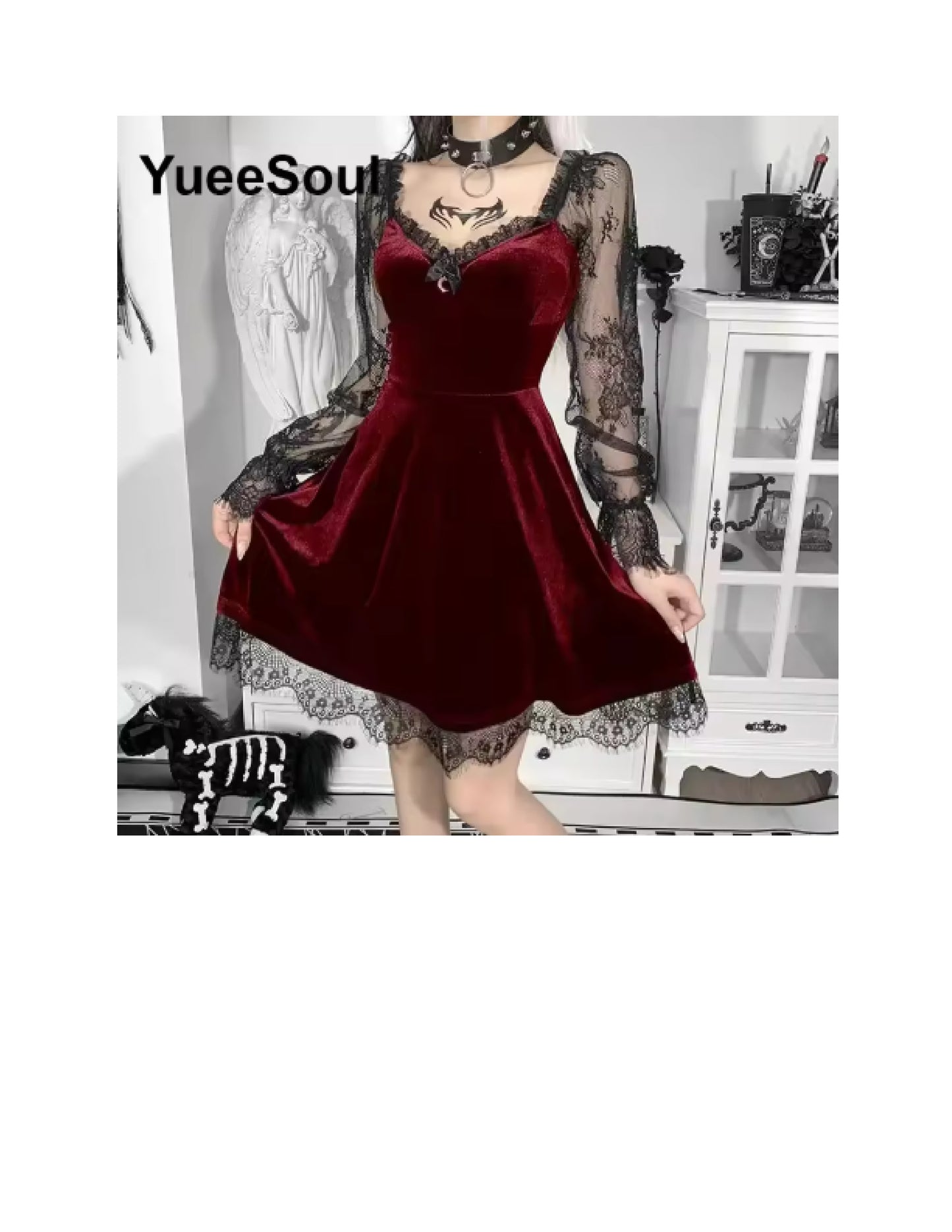 Déguisement Halloween femme: robe gothique