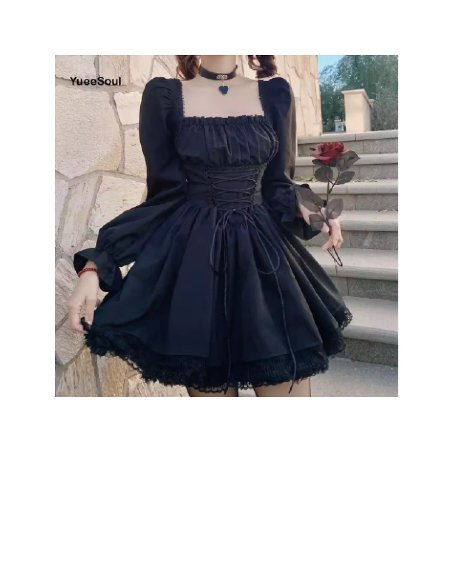 Déguisement Halloween femme: robe gothique