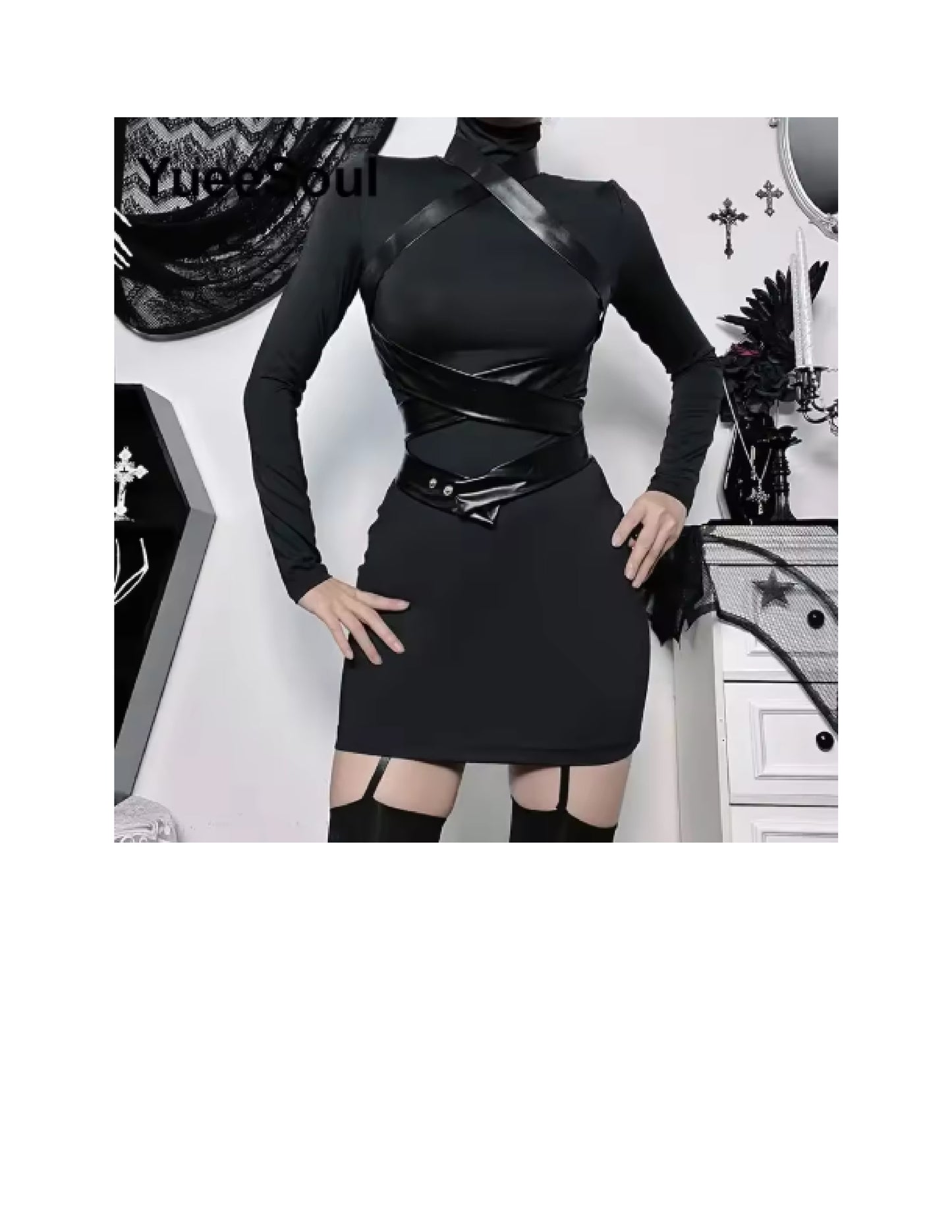 Déguisement Halloween femme: robe gothique