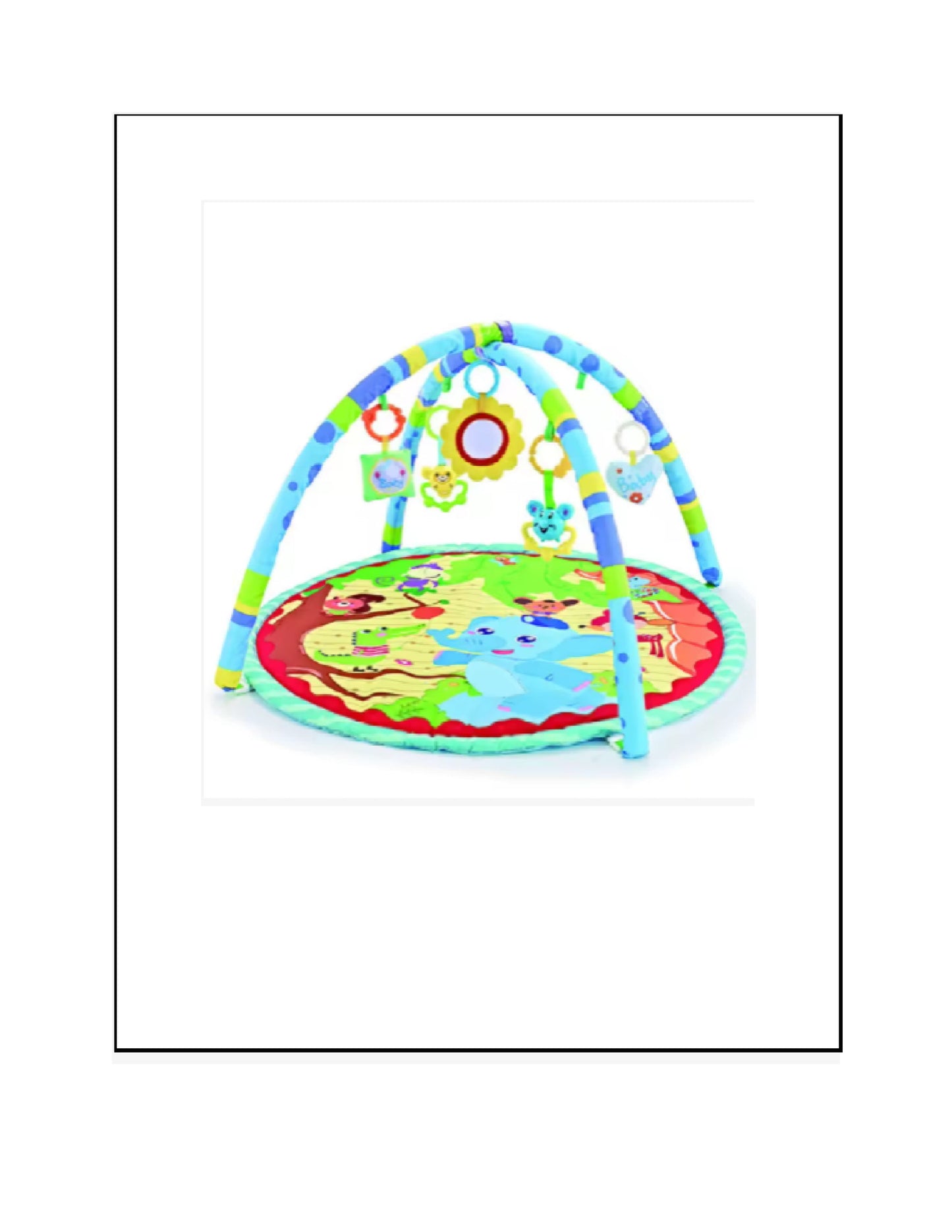 Tapis d'éveil pour bébé - cadre d'activité de Fitness multifonctionnel pour bébé