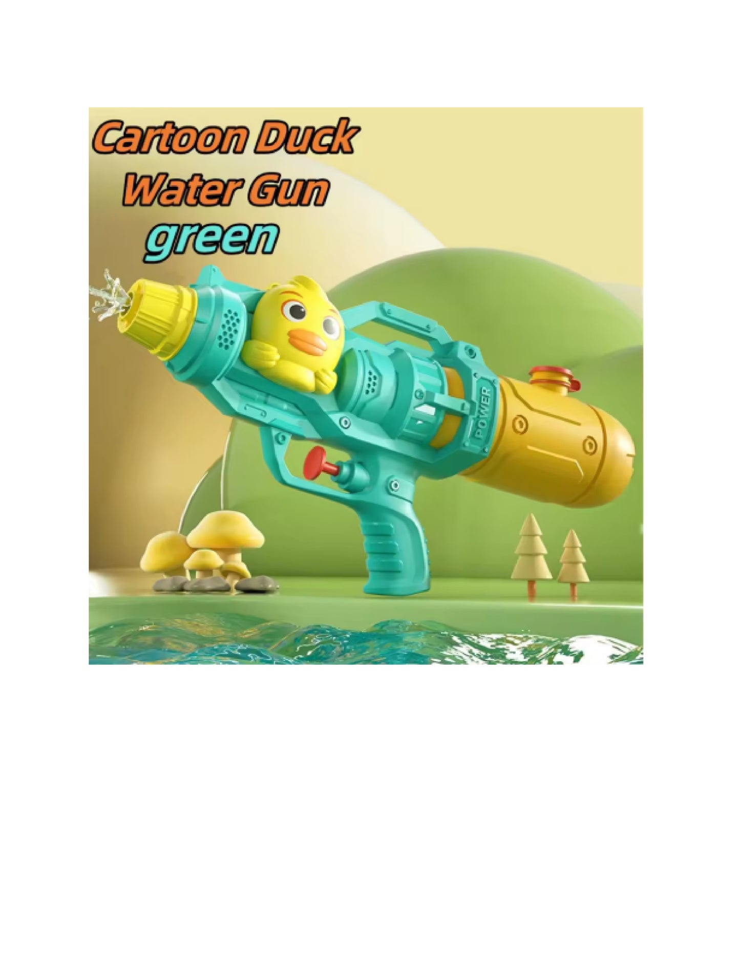 Pistolets à eau dinosaures et canards