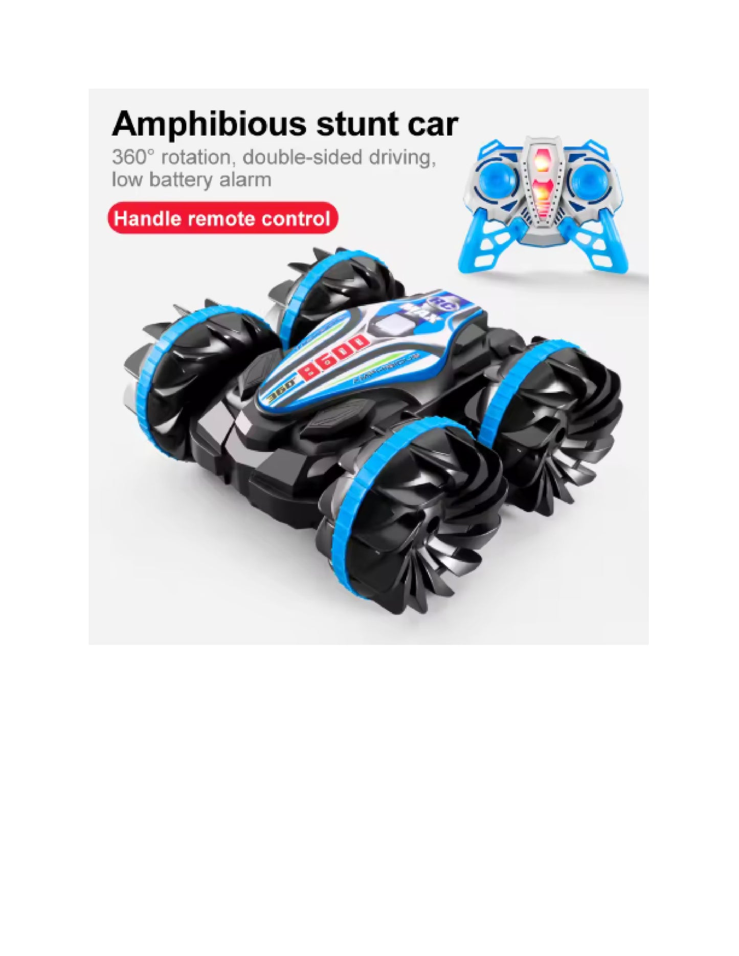 Voiture télécommandée "amphibie" pour enfant