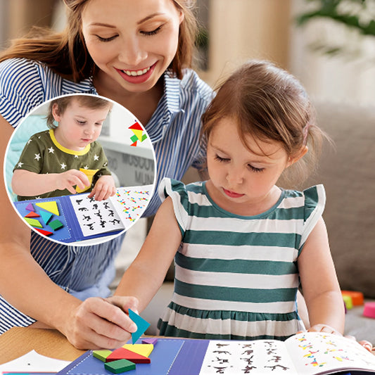 Puzzle magnétique pour enfants Montessori