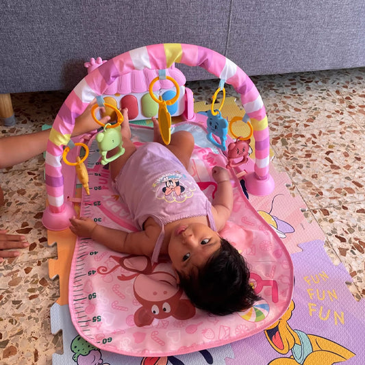 Tapis d'éveil - Support de gymnastique pour activités de bébé