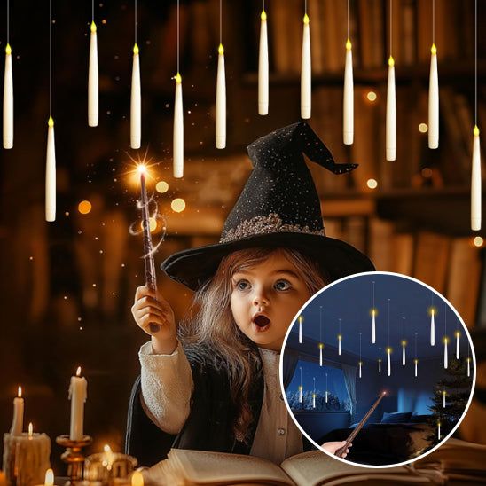 Bougies flottantes pour l'Halloween / Noël