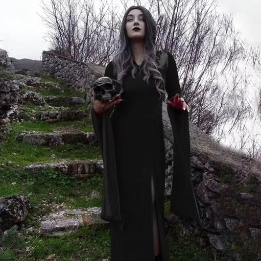 Déguisement Halloween femme: robe gothique