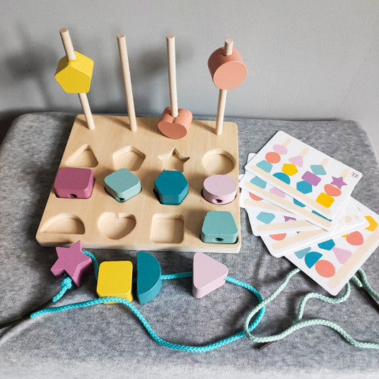 Puzzle en bois - Jeux éducatifs Montessori pour enfants