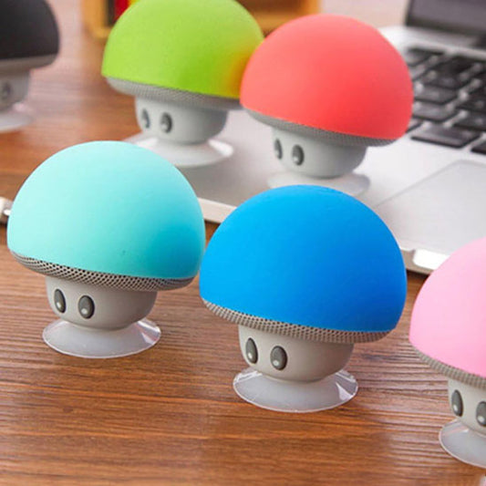 Mini haut-parleur champignon portable sans fil Bluetooth 3.0