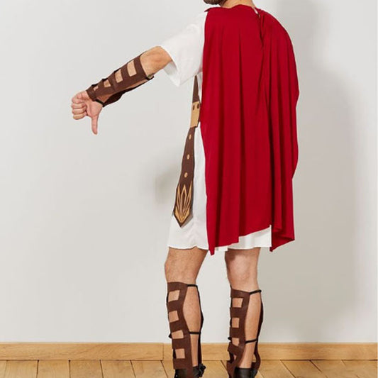 Costumes de bal pour adultes hommes et enfants guerriers romains césar