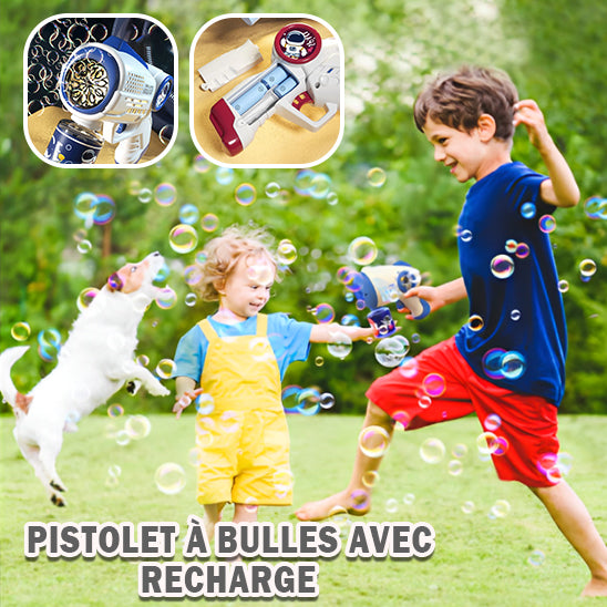 Machine à bulles d'astronaute pour enfants