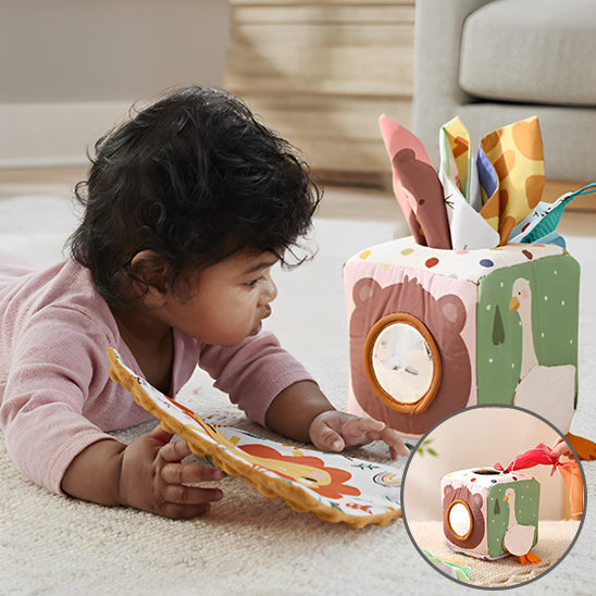 Boîte à mouchoirs Montessori bébé