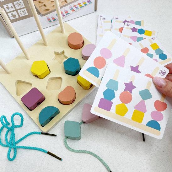 Puzzle en bois - Jeux éducatifs Montessori pour enfants