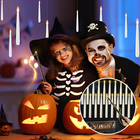 Bougies flottantes pour l'Halloween / Noël