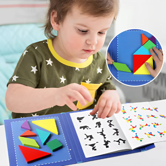 Puzzle magnétique pour enfants Montessori
