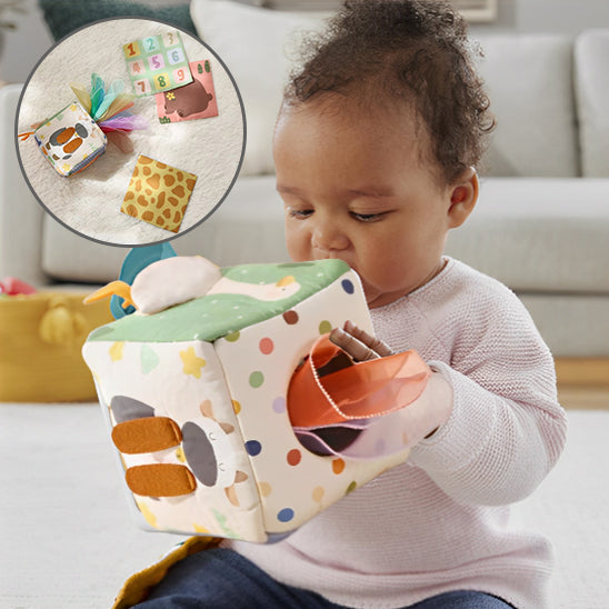 Boîte à mouchoirs Montessori bébé