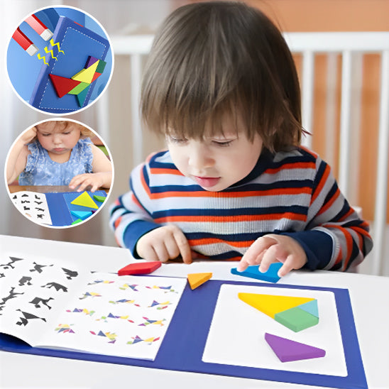 Puzzle magnétique pour enfants Montessori