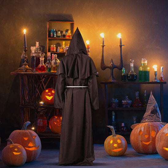 Nouveau Costume de magicien Halloween Cosplay
