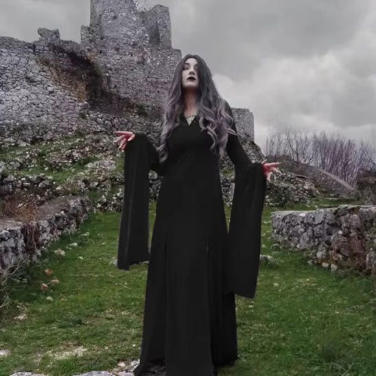 Déguisement Halloween femme: robe gothique