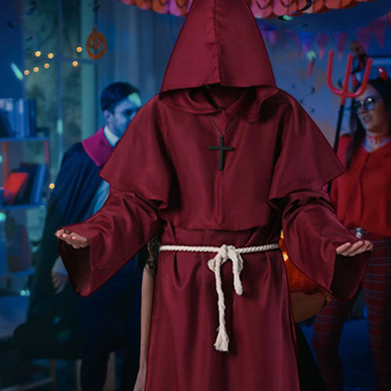 Nouveau Costume de magicien Halloween Cosplay