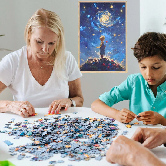 Puzzle 1000 pièces : Petit garçon