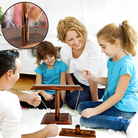 Jeux de lancer d'anneaux pour enfants et adultes