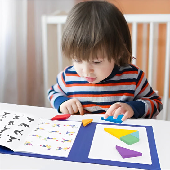 Puzzle magnétique pour enfants Montessori
