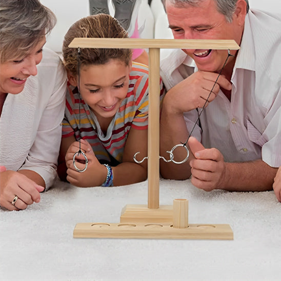 Jeux de lancer d'anneaux pour enfants et adultes