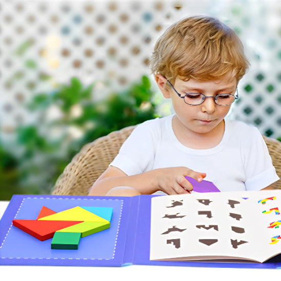 Puzzle magnétique pour enfants Montessori